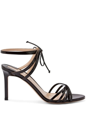 TOM FORD 105 mm embossed-crocodile sandals - Brown