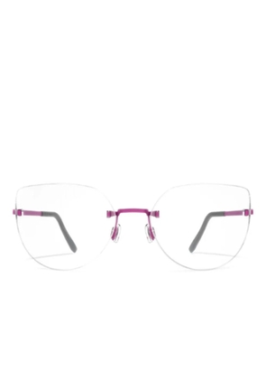 Blackfin Aero A-N rimless-frame glasses - Pink