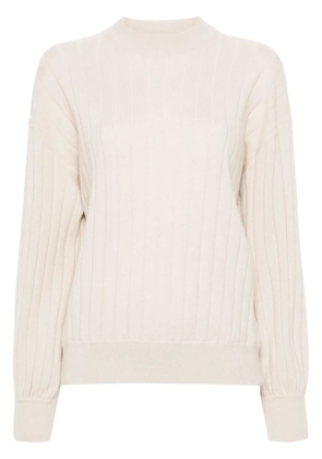 Brunello Cucinelli rib-knit sweater - Neutrals