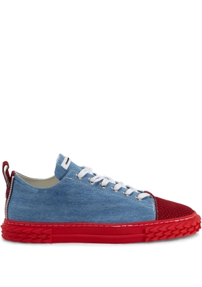 Giuseppe Zanotti Blabber lace-up low-top sneakers - Blue