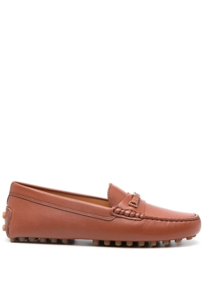 Tod's Gommino leather loafers - Brown