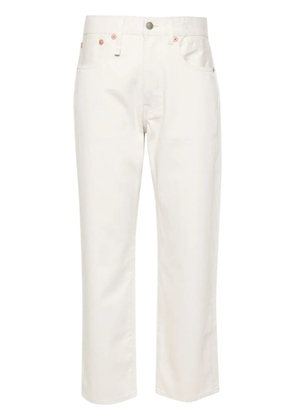 R13 mid-rise boyfriend-cut trousers - Neutrals