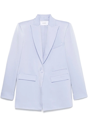 Alex Perry satin crepe blazer - Blue