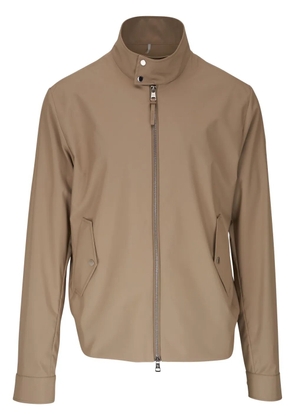 Moncler coated zip-front jacket - Neutrals