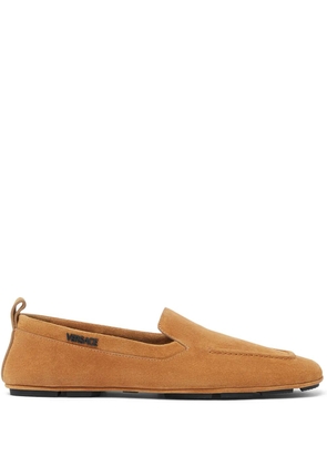 Versace Villa suede loafers - Brown