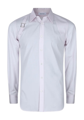 Alexander McQueen Harness long-sleeve shirt - Pink