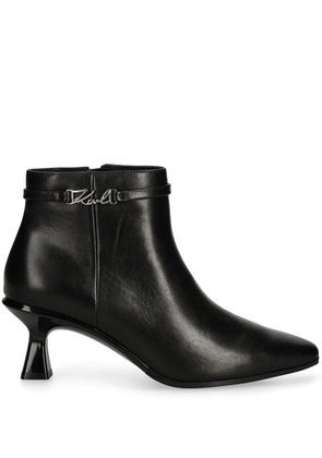 Karl Lagerfeld 70mm Panache boots - Black