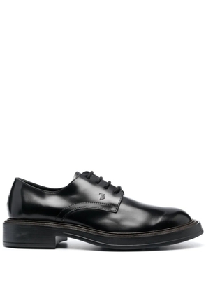 Tod's lace-up leather oxford shoes - Black