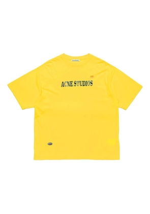 Acne Studios cotton-blend t-shirt - Yellow
