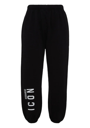 DSQUARED2 logo-print track pants - Black