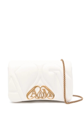 Alexander McQueen The Seal cross body bag - Neutrals