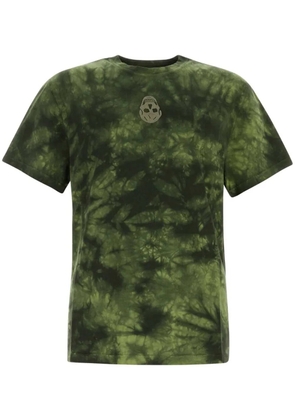 Alexander McQueen skull-print T-shirt - Green