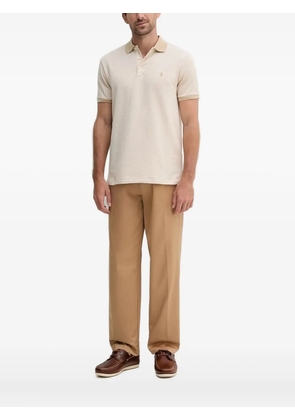 Polo Ralph Lauren gingham-pattern polo shirt - Neutrals