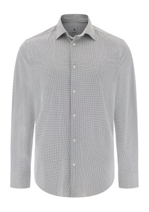 Boggi Milano long-sleeve button-up shirt - Blue
