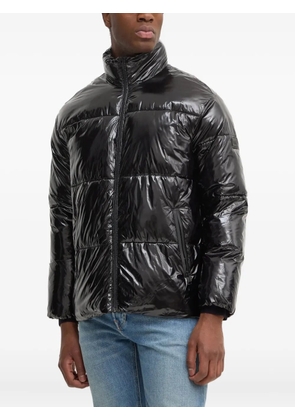 Karl Lagerfeld zip puffer jacket - Black
