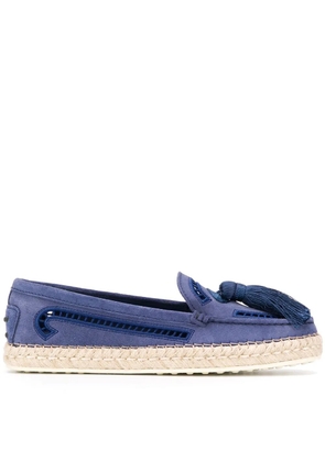 Tod's tassel espadrilles - Blue
