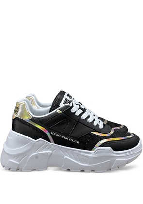 Versace Jeans Couture panelled sneakers - Black