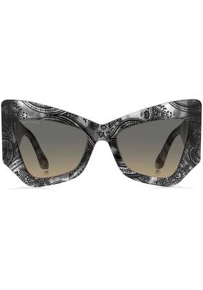 ETRO Etromania oversized-frame sunglasses - Black
