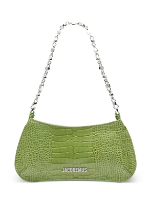 Jacquemus Le Petit Bisou Chaine shoulder bag - Green