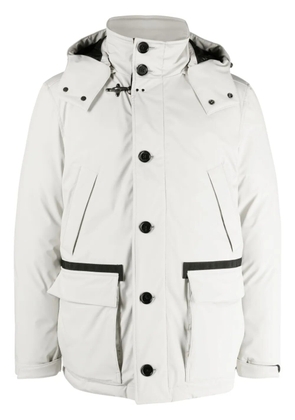 Fay Caban Piuma hooded jacket - Neutrals