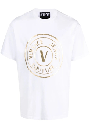 Versace Jeans Couture logo-print cotton T-shirt - White