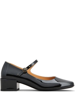 Tod's Mary Jane patent-finish pumps - Black