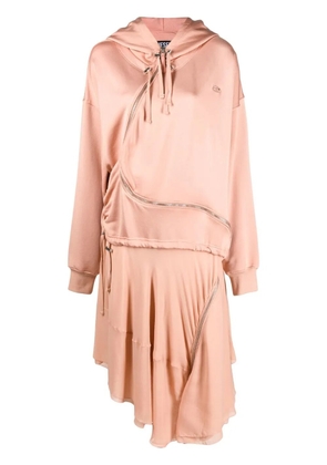Diesel D-Abanazip asymmetric jumper dress - Pink