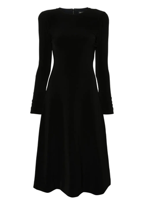 Balenciaga long-sleeve midi dress - Black