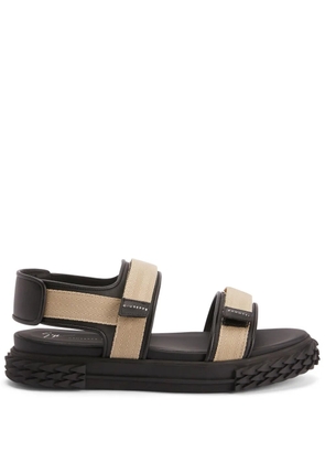 Giuseppe Zanotti Blabber Gummy touch-strap sandals - Black