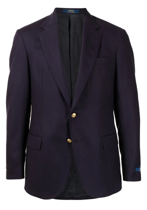Polo Ralph Lauren single-breasted wool blazer - Blue