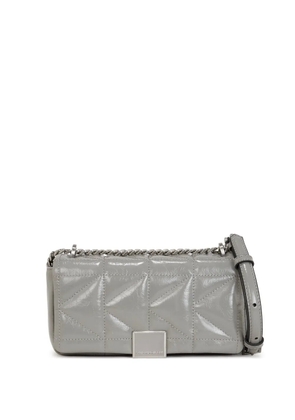 Karl Lagerfeld small K/Kuilt cross body bag - Grey