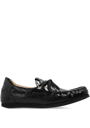 Jacquemus leather loafers - Black