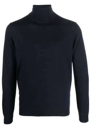 Roberto Collina wool roll-neck jumper - Blue