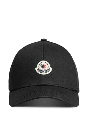 Moncler logo-patch baseball cap - Black