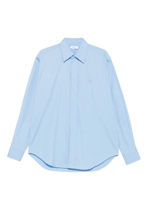 Alexander McQueen long-sleeve cotton shirt - Blue