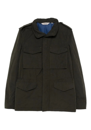 ASPESI flap-pockets collared jacket - Green