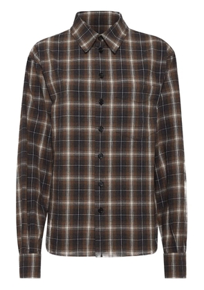 DSQUARED2 plaid shirt - Brown