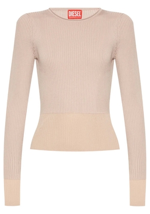 Diesel M-Sleshs knitted top - Pink