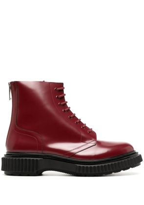 Adieu Paris Type 196 leather ankle boots - Red