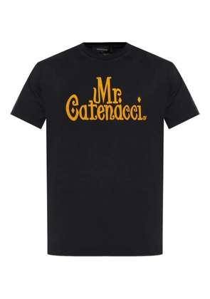 DSQUARED2 text-print T-shirt - Black