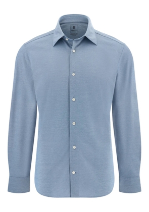 Boggi Milano buttoned collar shirt - Blue