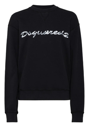 DSQUARED2 logo-print sweatshirt - Black