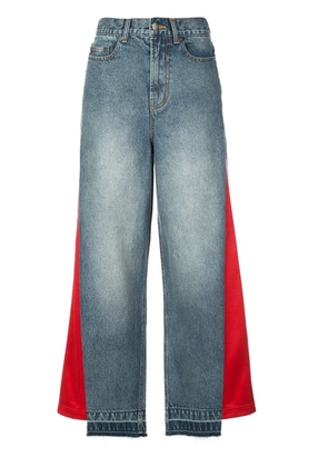 Haculla Hybrid patchwork wide leg jeans - Blue