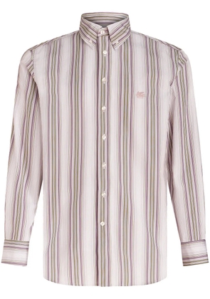 ETRO stripe-print button-down shirt - Neutrals