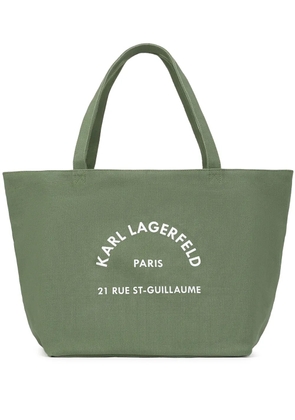 Karl Lagerfeld Rue St-Guillaume tote bag - Green