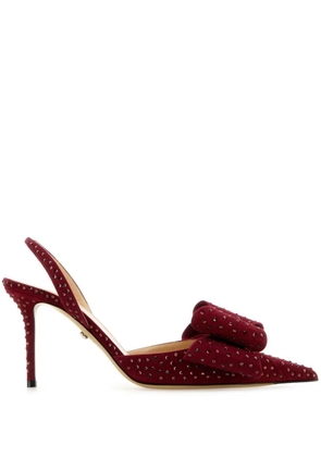 MACH & MACH 85mm suede pumps - Red