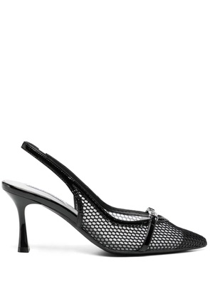 Karl Lagerfeld 80mm Sienna Signia trim pumps - Black