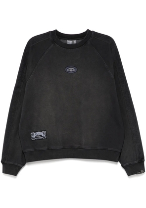 AAPE BY *A BATHING APE® patched sweatshirt - Black