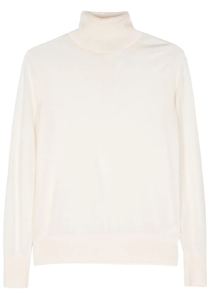 Forte Forte roll-neck virgin-wool jumper - White