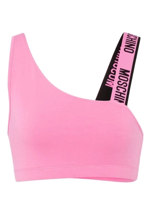 Moschino asymmetric bra - Pink